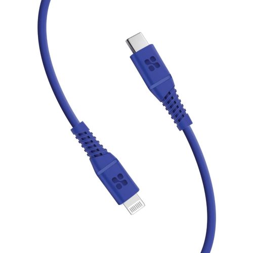 Promate USB-C to Lightning Cable, POWERLINE-CI120.BLUE