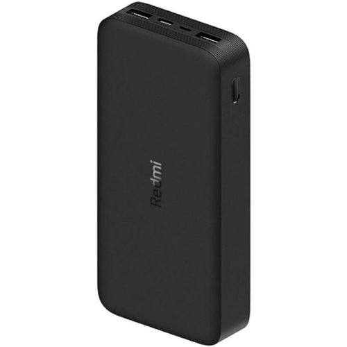 Xiaomi Redmi 18W Fast Charge Power Bank 20000mAh, USB Type C And Micro USB Ports, Black - VXN4304GL  (UAE Delivery Only)