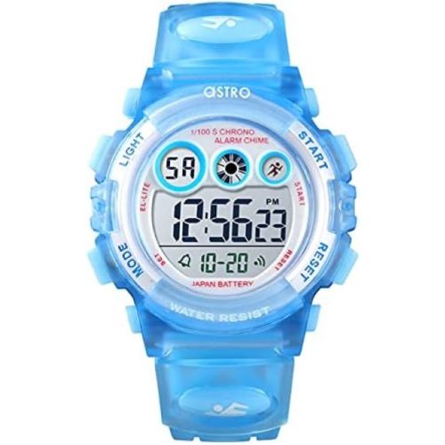 Astro Kids Digital Silver Dial Watch - A9935-PPLS