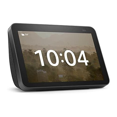Amazon Echo Show 8 (2nd Generation), HD smart display with Alexa, 13 MP camera, Charcoal 