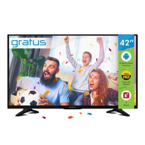 Gratus 40 Inch HD LED Smart TV Android Smart 9.0 - GASLED40ACDHD