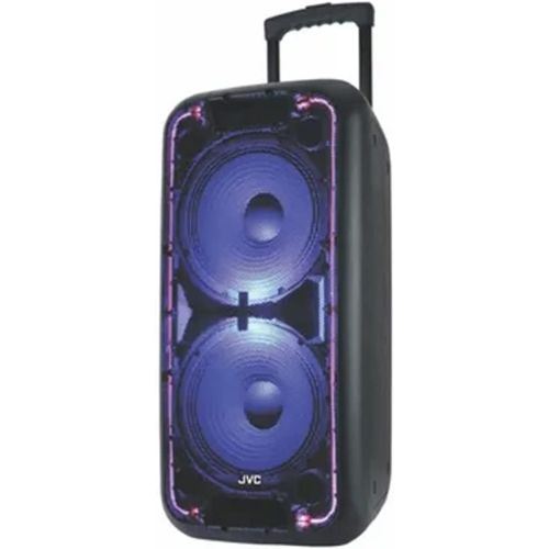 JVC Battery Powered Trolley Speaker With Wireless Mic In The Box - XSN518PB 