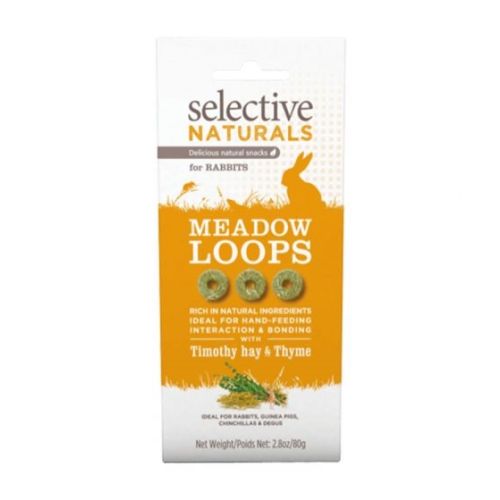 Selective Naturals Meadow Loops for Rabbits 80Gm