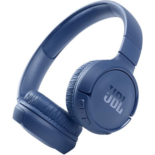 JBL Tune 510 Wireless Over-Ear Headphones with Mic, Blue