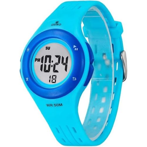 Astro Kids Digital Navy Blue Dial Watch - A23901-PPLN