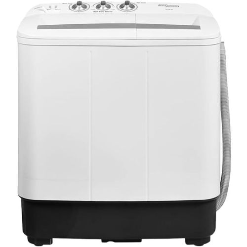 Super General Twin Tub Semi Automatic Washing Machine, White, 6 Kg - SGW60