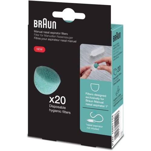Braun Manual Nasal Aspirator 1 Filters (BNF020EU)