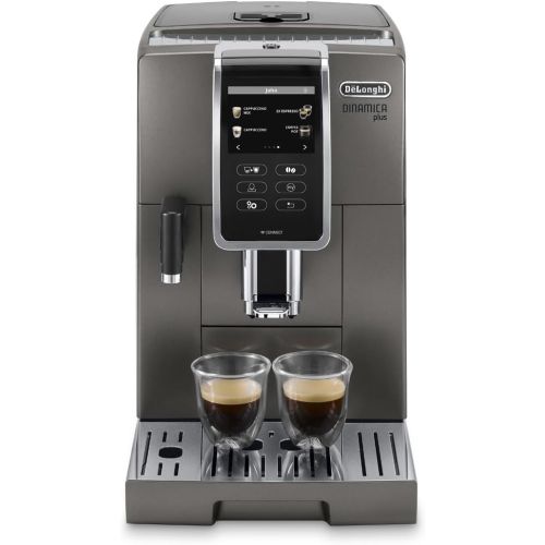 DeLonghi  Dinamica, Fully-Automatic Bean to Cup Espresso and Cappuccino Coffee Machine, ECAM 350.50.B Black