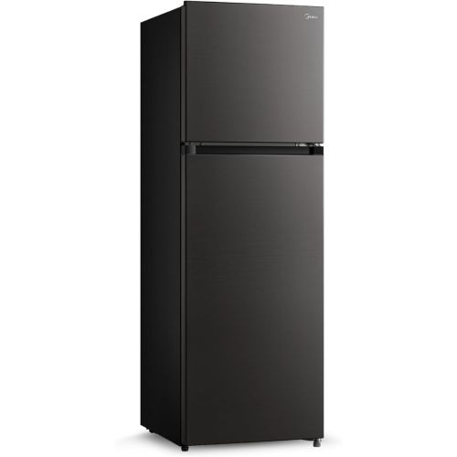 Midea 390L Gross Top Mount Double Door Refrigerator, ‎Dark Sliver - MDRT390MTE28