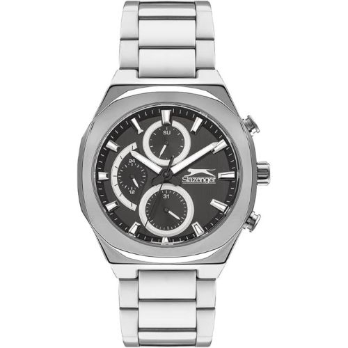 Slazenger Men's Multi Function Black Dial Watch - SL.9.6503.2.03