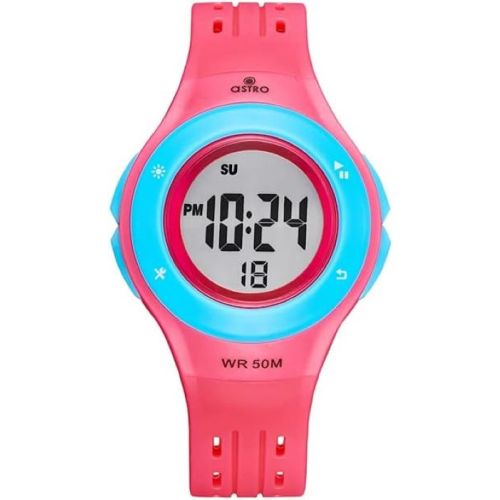 Astro Kids Digital Blue Dial Watch - A23901-PPPL