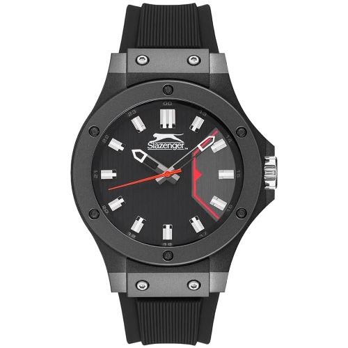 Slazenger Men's Analog Black Dial Watch - SL.9.6572.1.04
