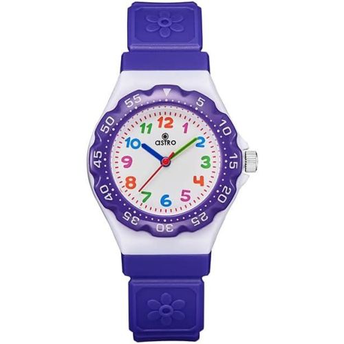 ASTRO Kids Analog White Dial Watch - A23803-PPVV