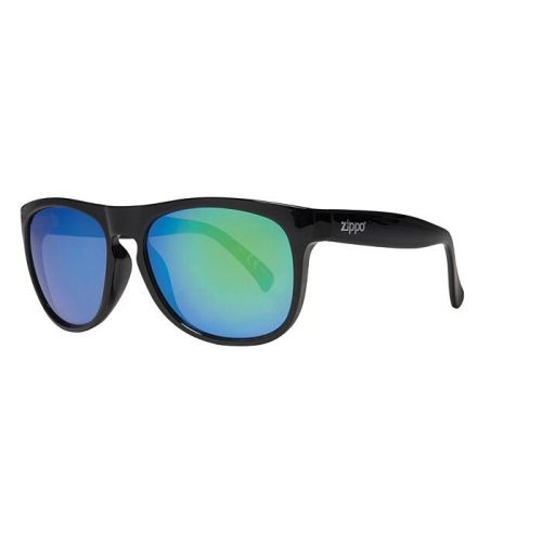 Zippo OB19-03 Oversized Multicoating Sunglasses For Men, 57 mm Size, Green - 267000208
