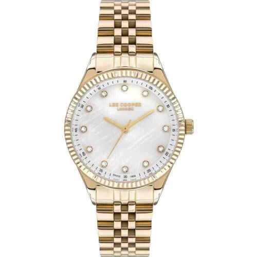 Lee Cooper Womens Analog White Dial Watch - LC07310.120