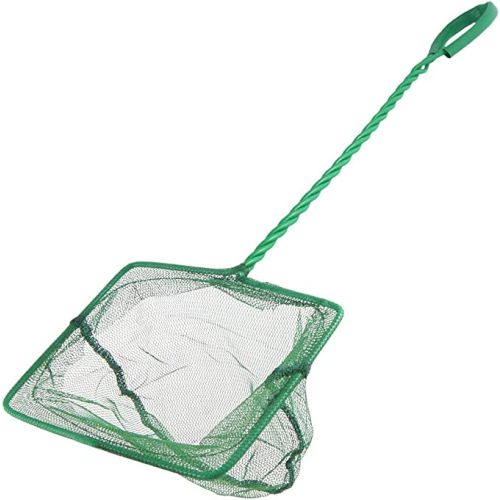 Aquarium 4-Piece Fish Net Green 6inch (UAE Delivery Only)