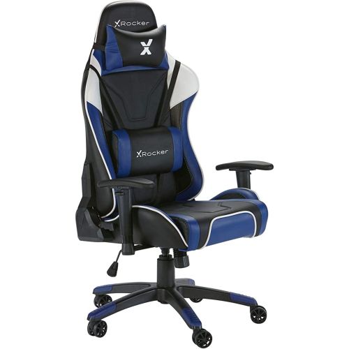 X Rocker Agility Sport Esport - BLUE Gaming Chair-(61213)