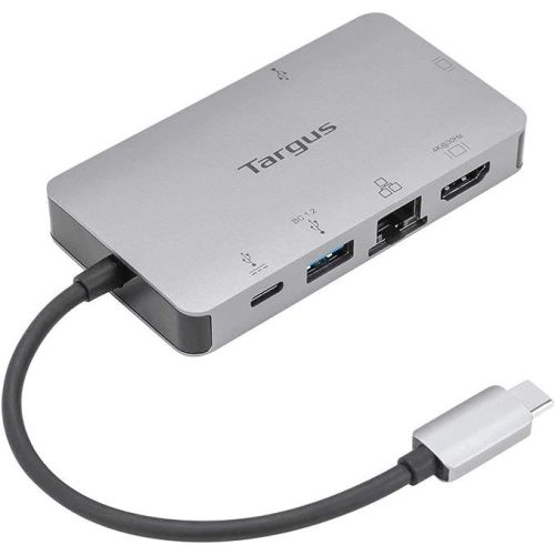 Targus USB C Single Video HDMI VGA Docking Station With Power Delivery Pass Thru - DOCK419EUZ  