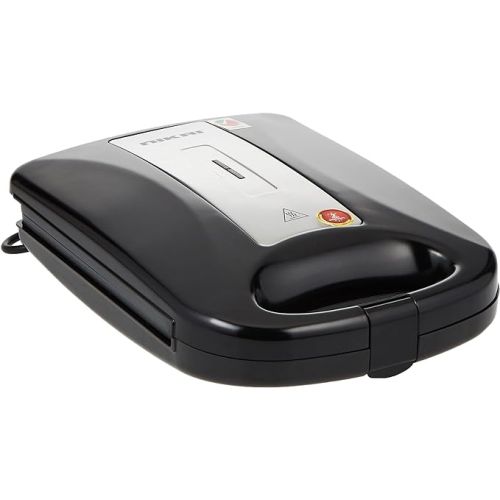 Nikai Portable Non-Stick Grill Toaster 1100W Black/Silver - NGT928