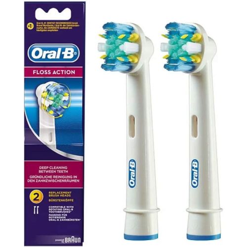 Oral-B Floss Action Replacement Brush Head (EB 25 -2)