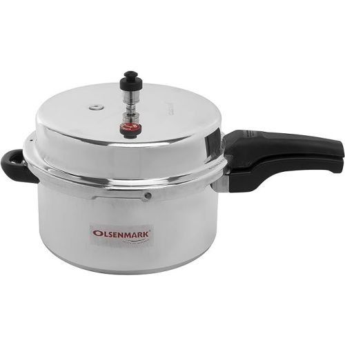 Olsenmark Pressure Cooker, 7.5 Litre Capacity-(‎Silver)-(OMPC2446)