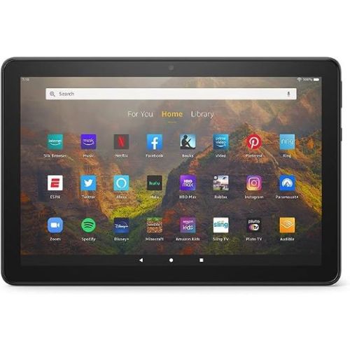 Amazon Fire HD 10 tablet, 10.1 inch, 1080p Full HD, 64GB, Black