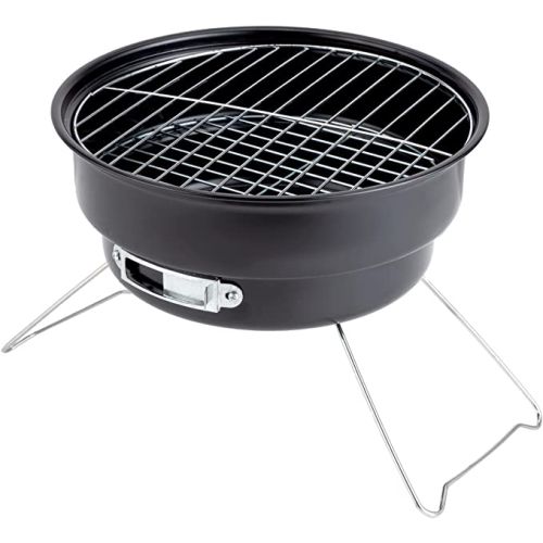 Round Barbeque Stands With Grill Foldable Multicolor - RF10356