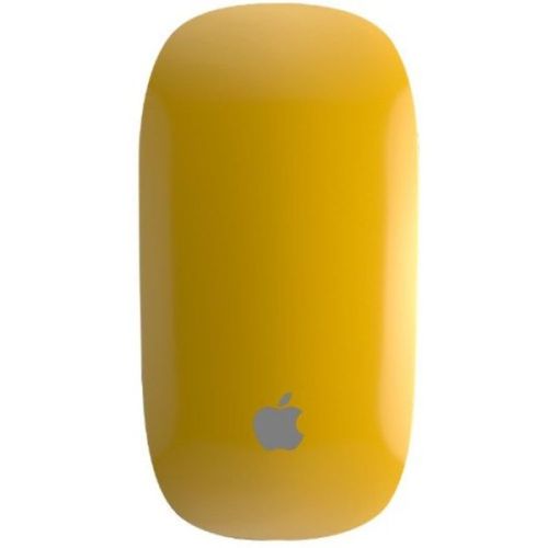 Customized Apple Magic Mouse 2, Yellow Glossy