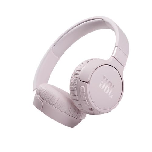 JBL Tune 660, Wireless On-Ear Active Noise-Cancelling Headphones, Pink