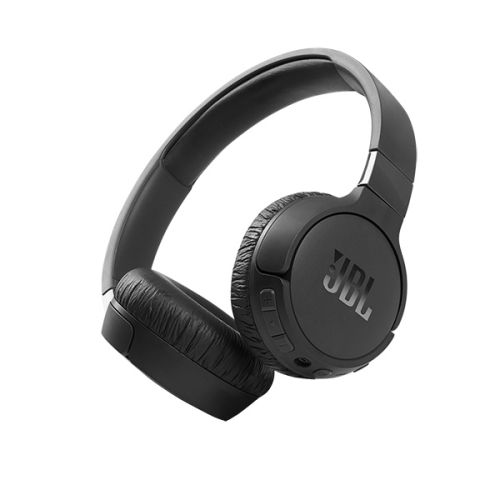 JBL Tune 660, Wireless On-Ear Active Noise-Cancelling Headphones, Black