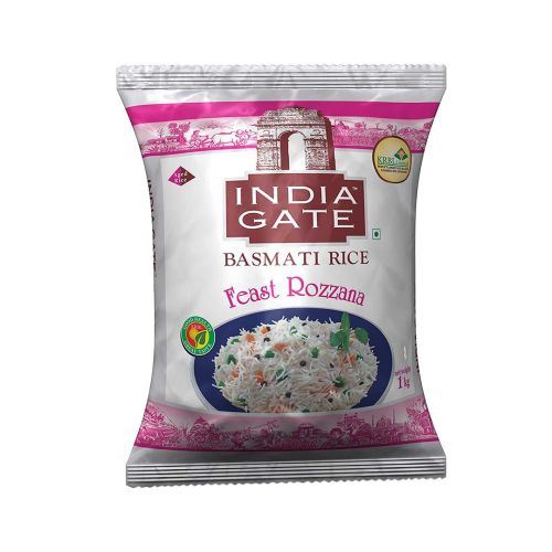 Indiagate Feast Rozzana Basmati Rice, 1Kg