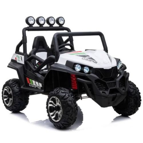 Megastar 4 X 4 Ride On Scorpio XUX 12 V Kids Battery Operated Jeep - White (UAE Delivery Only)