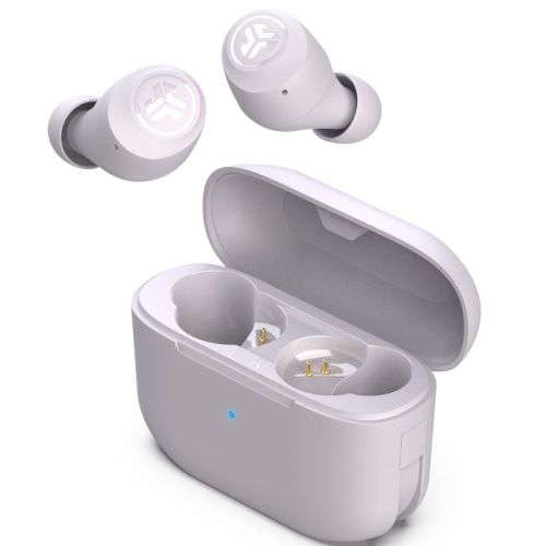 Jlab Go Air Pop True Wireless Bluetooth Earbuds With Charging Case, Dual Connect Ipx4 Sweat Resistance Bluetooth 5.1 Connection 3 Eq Sound Settings Signature - Grey