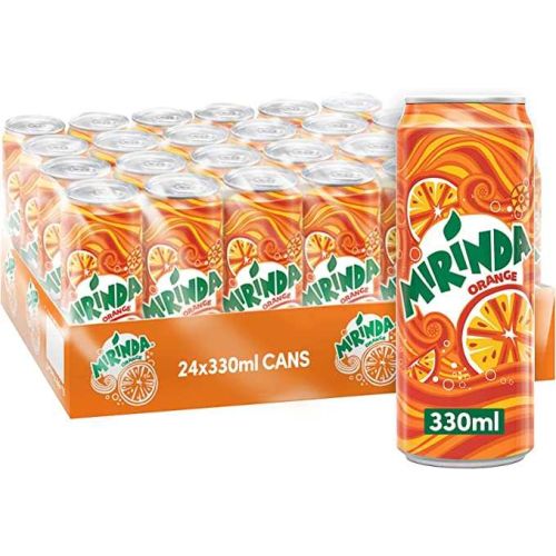 Mirinda Orange Can - 24 x 330 ml