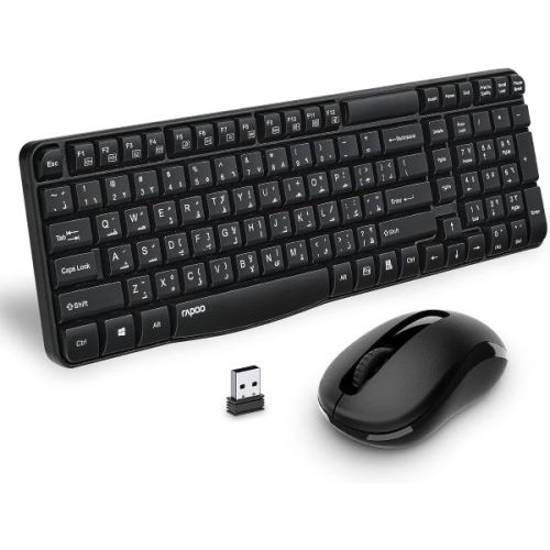 Rapoo X1800S Combo Key Board And Mouse Wireless Arb - 18458