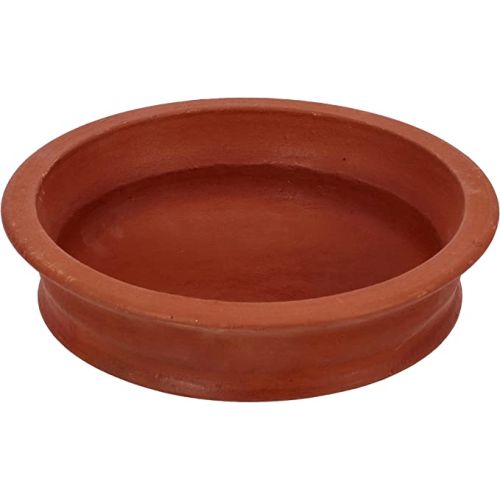 Royalford Uruli Chatti With Stand Handmade Clay Cookware - RF10589