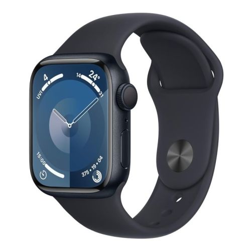  Apple Watch Series 9 GPS 41mm, Midnight Case, Midnight Sport Band