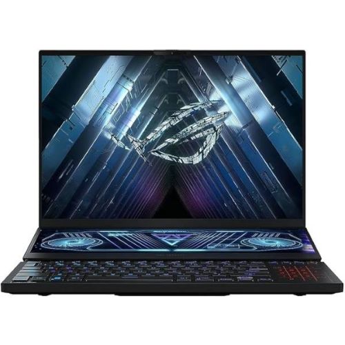Asus ROG Zephyrus Duo Gaming Laptop – Ryzen 9 2.5GHz, 32GB, 2TB 16GB Win11 16 inch WQXGA Black NVIDIA GeForce RTX 4090 English Arabic Keyboard With Backpack & 2 Years Warranty - 16 GX650PY-NM048W