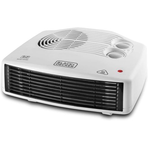 Black+Decker 2400W Horizontal Fan Heater, White, HX230-B5