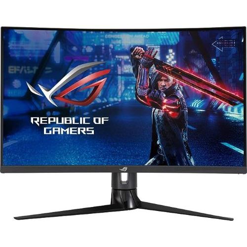 Asus Gaming Monitor Curved with Free Sync Premium Pro, 31.5 inch - ROG STIX-XG32VC