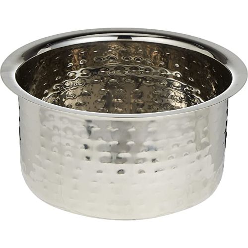 RoyalFord Hammered Pot, 2.8L Stainless Steel Tope-(Silver)-(RF10762)