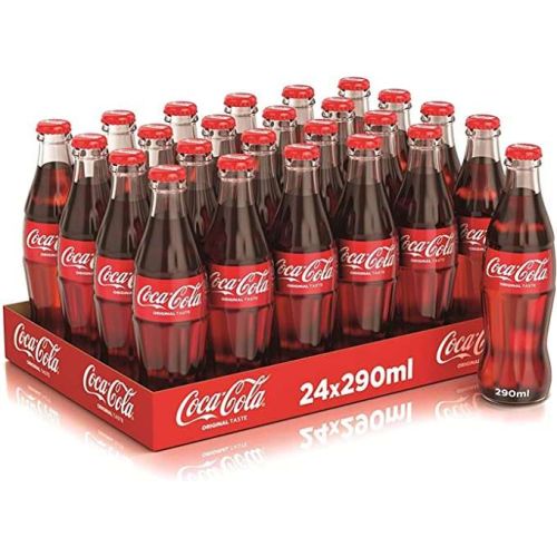 Coca-Cola Regular, Glass Bottle - 24 x 290 ml