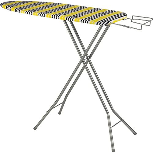 Royalford Ironing Board, Powder Coated Steel Legs And Adjustable Height Mechanism, Foldable and Easy To Store Non-Slip Legs And Iron Rest - RF11503