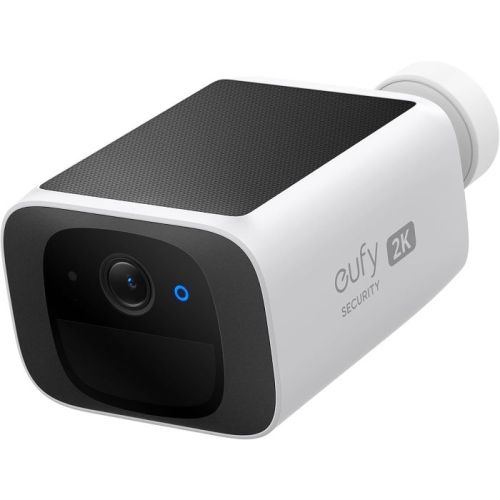 Eufy Security SoloCam S220 , Wire-Free 2K Resolution Home Base Security Camera, Tiny But Mighty With Continuous Solar Power, 2.4 GHz Wi-FI  - T8134321