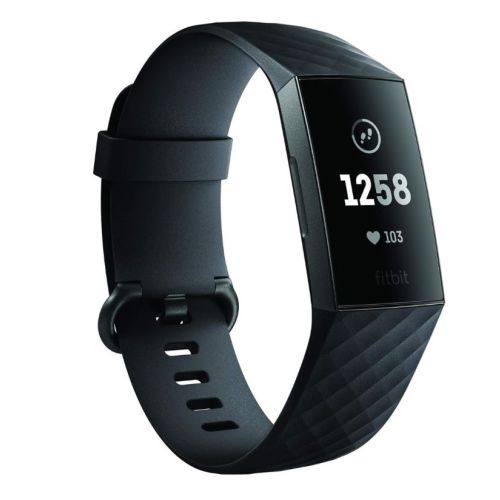 Fitbit Charge 3 Fitness Tracker - Black