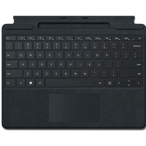 Microsoft Surface Pro 8 / 9 / X Signature Keyboard with Slim Pen 2, Black