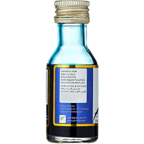 Nature's Choice Food Colour, Blue, 28 ml Pack Of 24 (UAE Delivery Only)