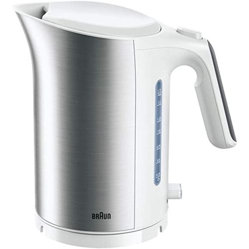 Braun 3000W Electric Kettle, White, 1.7 Liters, WK5110 WH
