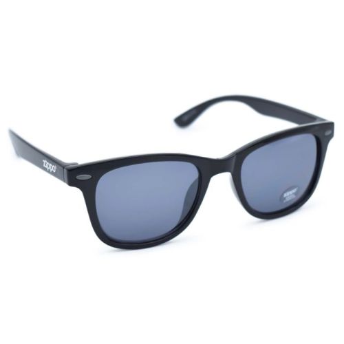 Zippo OB71-06 Square Shape Sunglasses For Unisex, 51 mm Size, Dark Smokey Black - 267000585