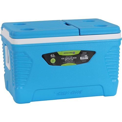 Royalford 62.0 L Insulated Ice Cooler Box-(Assorted)-(RF11264)